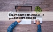 oppo手机如何下载facebook（oppo手机如何下载图标包）