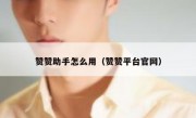 赞赞助手怎么用（赞赞平台官网）