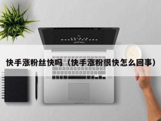 快手涨粉丝快吗（快手涨粉很快怎么回事）