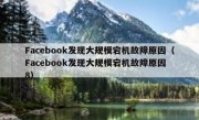 Facebook发现大规模宕机故障原因（Facebook发现大规模宕机故障原因 8）