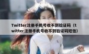 Twitter注册手机号收不到验证码（twitter注册手机号收不到验证码短信）