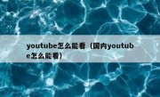 youtube怎么能看（国内youtube怎么能看）