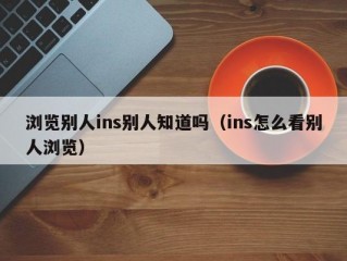 浏览别人ins别人知道吗（ins怎么看别人浏览）