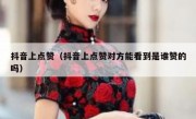 抖音上点赞（抖音上点赞对方能看到是谁赞的吗）