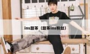 ins甜茶（甜茶ins粉丝）
