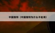 中国推特（中国推特为什么不能用）
