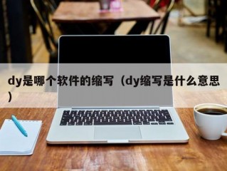 dy是哪个软件的缩写（dy缩写是什么意思）