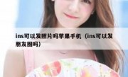 ins可以发照片吗苹果手机（ins可以发朋友圈吗）