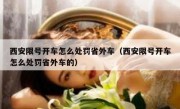 西安限号开车怎么处罚省外车（西安限号开车怎么处罚省外车的）