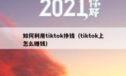 如何利用tiktok挣钱（tiktok上怎么赚钱）