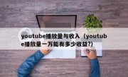 youtube播放量与收入（youtube播放量一万能有多少收益?）