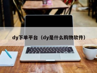 dy下单平台（dy是什么购物软件）
