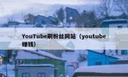 YouTube刷粉丝网站（youtube赚钱）