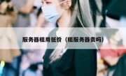 服务器租用低价（租服务器贵吗）