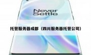 托管服务器成都（四川服务器托管公司）
