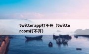twitterapp打不开（twittercom打不开）