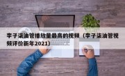 李子柒油管播放量最高的视频（李子柒油管视频评价新年2021）