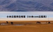 小米云服务在哪里（i小米com云服务）