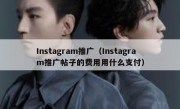 Instagram推广（Instagram推广帖子的费用用什么支付）