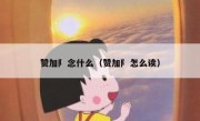 赞加阝念什么（赞加阝怎么读）