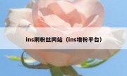 ins刷粉丝网站（ins增粉平台）