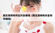 西瓜视频如何在抖音赚钱（西瓜视频和抖音如何赚钱）