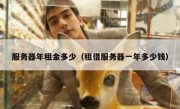 服务器年租金多少（租借服务器一年多少钱）