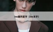 ins图片配字（ins文字）
