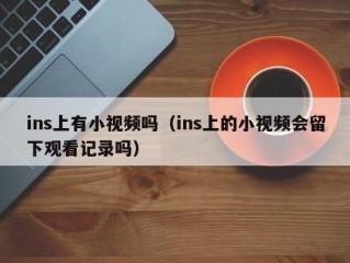ins上有小视频吗（ins上的小视频会留下观看记录吗）
