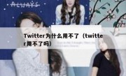 Twitter为什么用不了（twitter用不了吗）