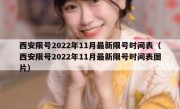 西安限号2022年11月最新限号时间表（西安限号2022年11月最新限号时间表图片）