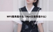 WPS服务是什么（Wps云服务是什么）