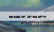 谁有推特邀请码（推特有邀请码吗）