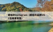 鹿晗的instagram（鹿晗的品牌UGC在哪里销售）