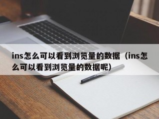 ins怎么可以看到浏览量的数据（ins怎么可以看到浏览量的数据呢）