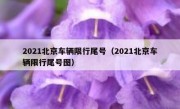 2021北京车辆限行尾号（2021北京车辆限行尾号图）