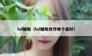 lol辅助（lol辅助软件哪个最好）