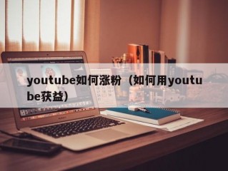 youtube如何涨粉（如何用youtube获益）
