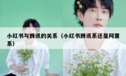 小红书与腾讯的关系（小红书腾讯系还是阿里系）
