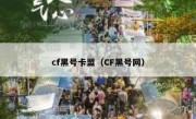 cf黑号卡盟（CF黑号网）