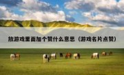 放游戏里面加个赞什么意思（游戏名片点赞）