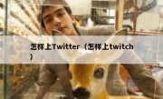 怎样上Twitter（怎样上twitch）