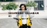 tiktok知名网红（tiktok最火网红）