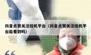 抖音点赞关注挂机平台（抖音点赞关注挂机平台能看到吗）