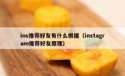ins推荐好友有什么根据（instagram推荐好友原理）