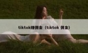 tiktok赚佣金（tiktok 佣金）