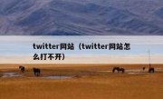 twitter网站（twitter网站怎么打不开）