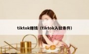 tiktok赚钱（tiktok入驻条件）