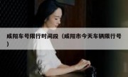 咸阳车号限行时间段（咸阳市今天车辆限行号）