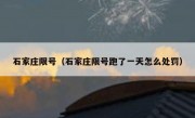 石家庄限号（石家庄限号跑了一天怎么处罚）